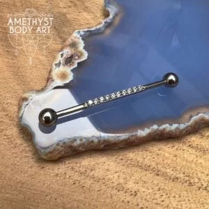 Stainless Steel - Industrial - Cubic Zirconia Channel