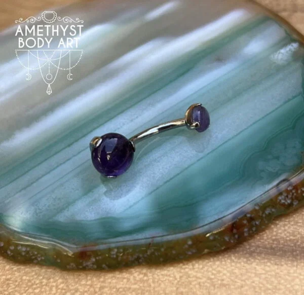 TI Navel Curve - Amethyst - Image 2