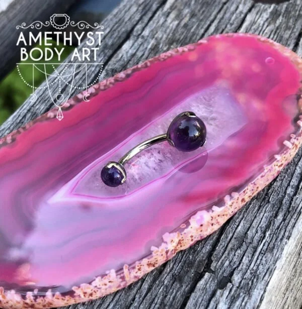TI Navel Curve - Amethyst - Image 3