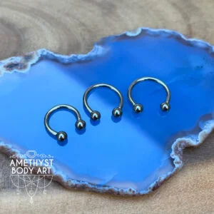 Titanium Circular Barbell 14g/1.6mm