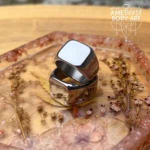 Stainless Steel Signet Ring